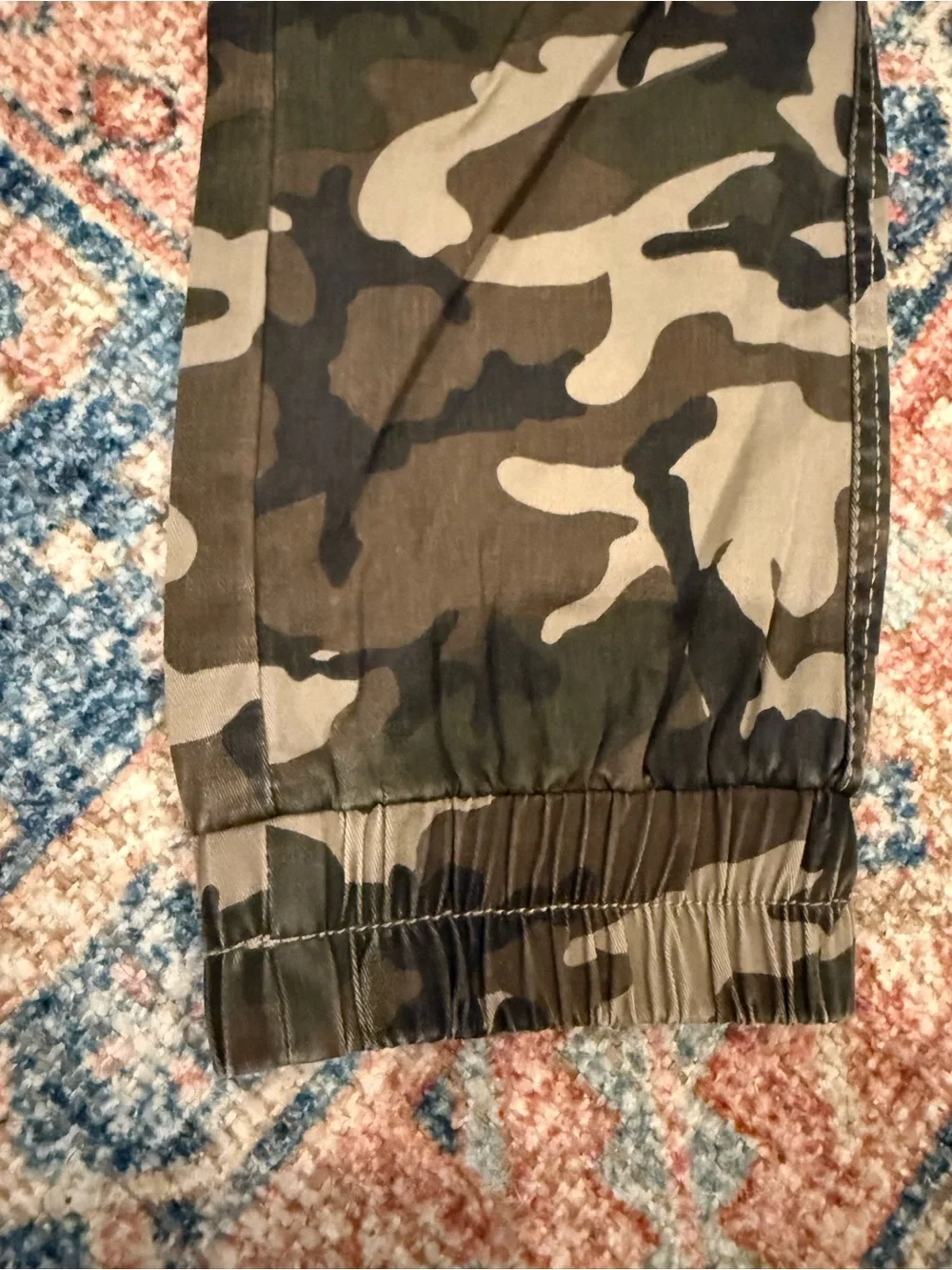 Tilly's Boys Camo Cargo Joggers - Green, Brown, Black